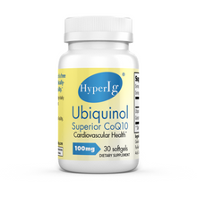 將圖片載入圖庫檢視器 HyperIg ®Ubiqunol心腦通 (專利水溶配方超級輔酶Q10) 100mg 30粒
